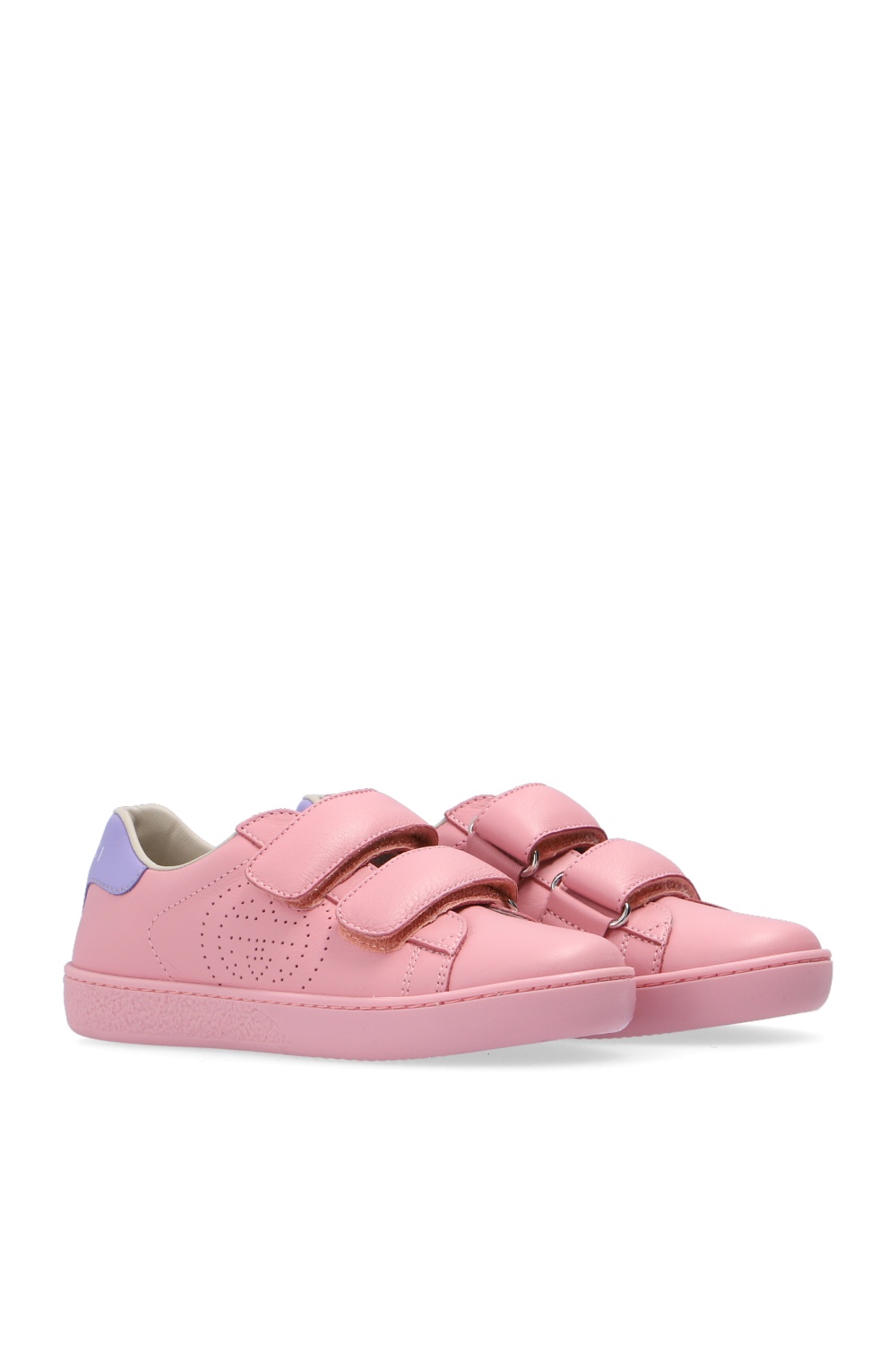 gucci Pink Kids ‘Ace’ sneakers